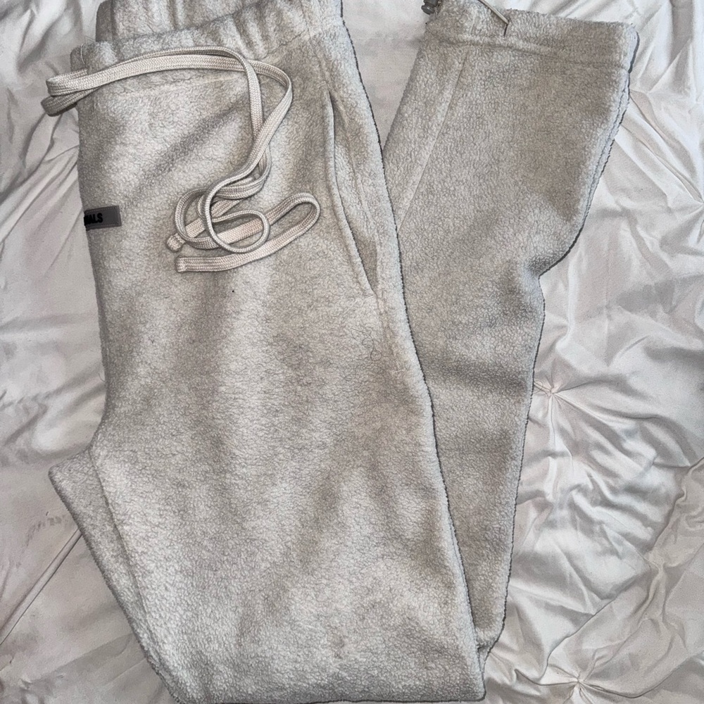Essentials Terrycloth Grayish Sweatpants